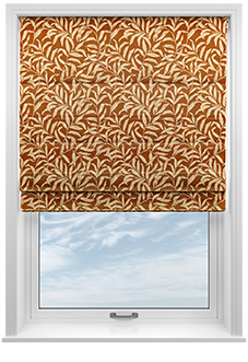 Trailing Vines, Firestalk - Roman Blind
